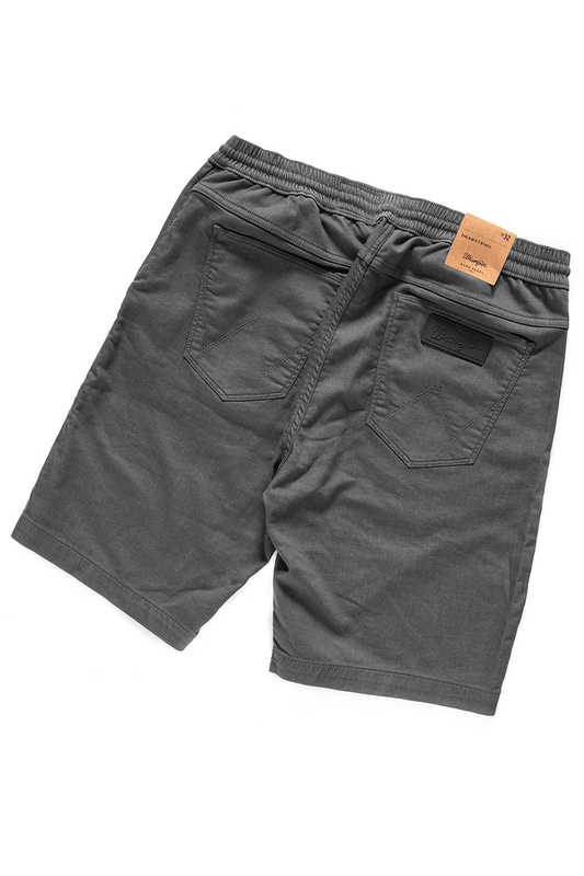 WRANGLER DRAWSTRING SHORTS PEWTER W15WLD57Z