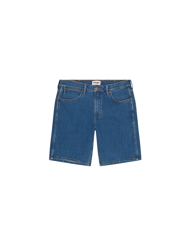 WRANGLER FRONTIER SHORT MĘSKIE SZORTY KRÓTKIE SPODENKI JEANSOWE ROCK BED 112350819