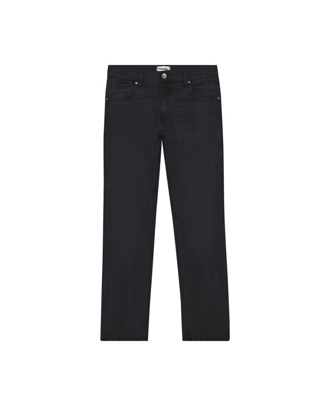 WRANGLER GREENSBORO MĘSKIE SPODNIE JEANSOWE JEANSY DŻINSY BLACKOUT W112353077