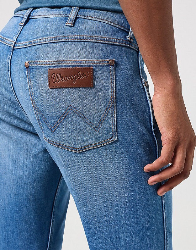 WRANGLER GREENSBORO MĘSKIE SPODNIE JEANSOWE JEANSY DŻINSY REFLECTIONS 112350833