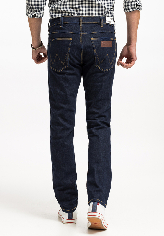 WRANGLER GREENSBORO MĘSKIE SPODNIE JEANSOWE JEANSY DŻINSY RINSE BLUE W15QSQX36