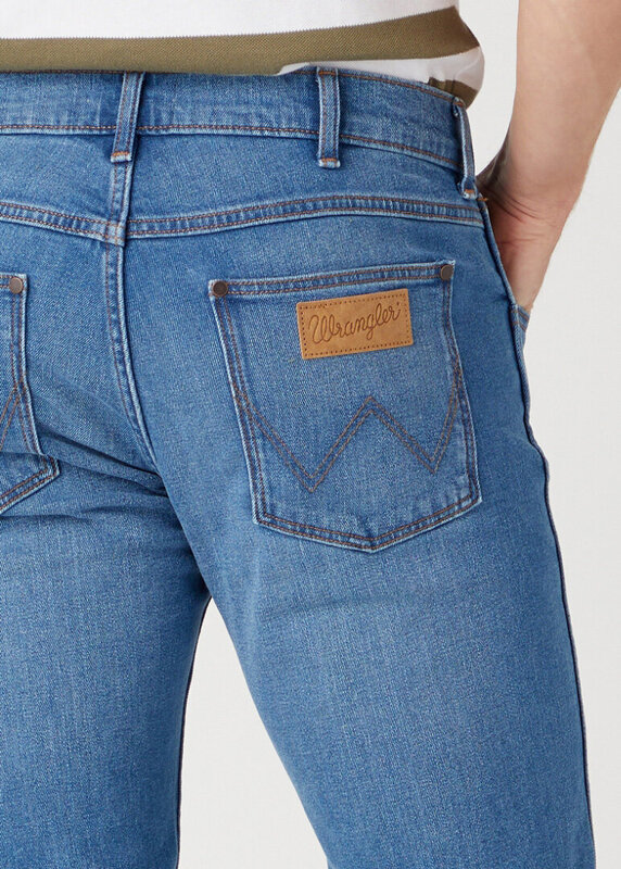 WRANGLER GREENSBORO MĘSKIE SPODNIE JEANSOWE JEANSY VITO W15QAG42E