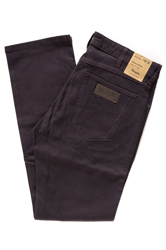 WRANGLER GREENSBORO RED BROWN W15QDU115 SAMPLE