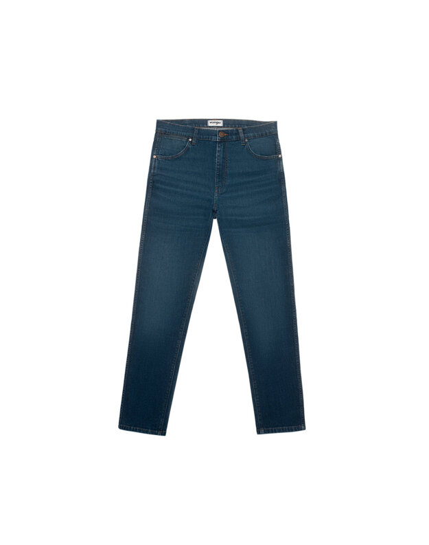 WRANGLER LARSTON MĘSKIE SPODNIE JEANSOWE JEANSY DŻINSY BLUE SPRUCE 112350652