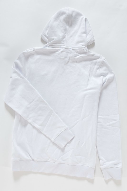 WRANGLER LOGO POPOVER HOODIE WHITE W6533HY12