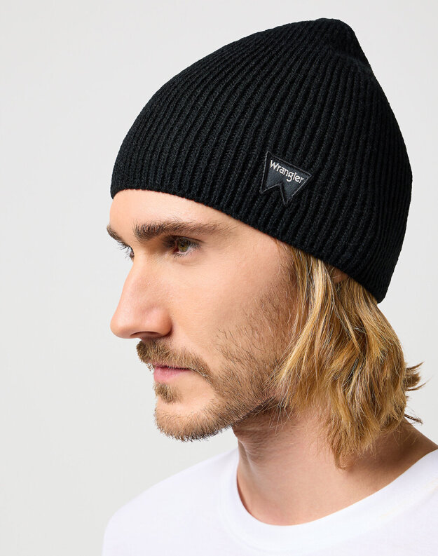 WRANGLER MĘSKA CZAPKA ZIMOWA EASY BEANIE BLACK 112356866