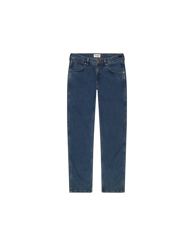 WRANGLER MĘSKIE SPODNIE JEANSOWE GREENSBORO BLUE GREY 112355018