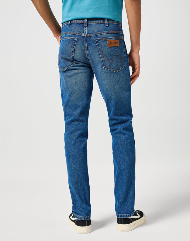 WRANGLER MĘSKIE SPODNIE JEANSOWE TEXAS SLIM RAINDROP 112355028