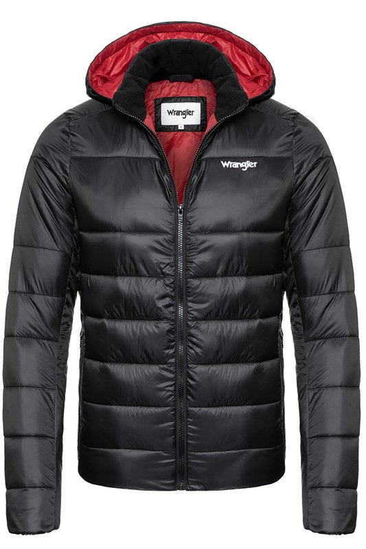 WRANGLER PUFFER JACKET BLACK W4725X401