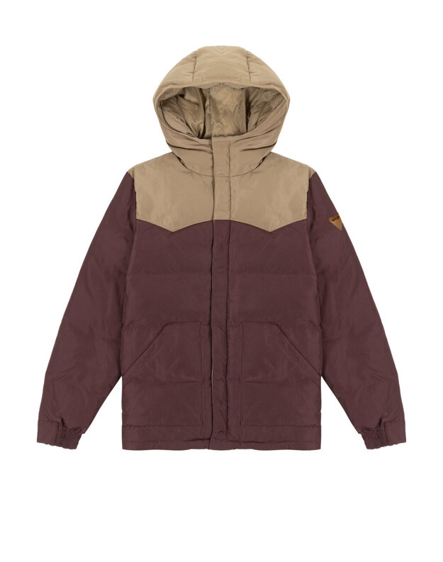 WRANGLER PUFFER JACKET MĘSKA KURTKA ZIMOWA CIEPŁA DAHLIA 112341041