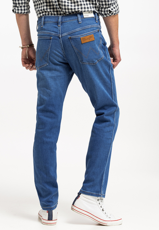 WRANGLER RIVER MĘSKIE SPODNIE JEANSOWE JEANSY DŻINSY RUSTIC W112361300