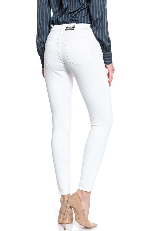 WRANGLER SKINNY DAMSKIE SPODNIE JEANSOWE WHITE W28MGO989