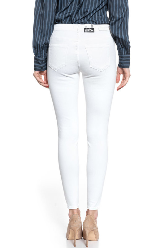 WRANGLER SKINNY DAMSKIE SPODNIE JEANSOWE WHITE W28MGO989