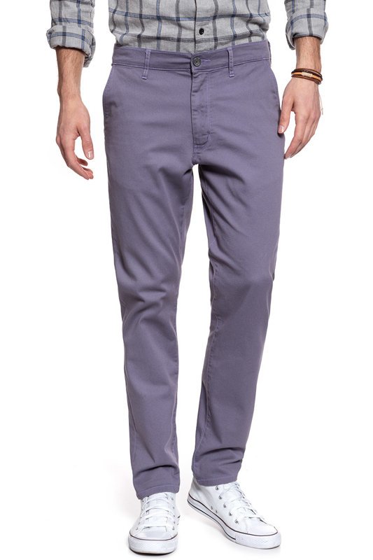 WRANGLER SPODNIE MĘSKIE CHINO CADET PURPLE W16LR333P