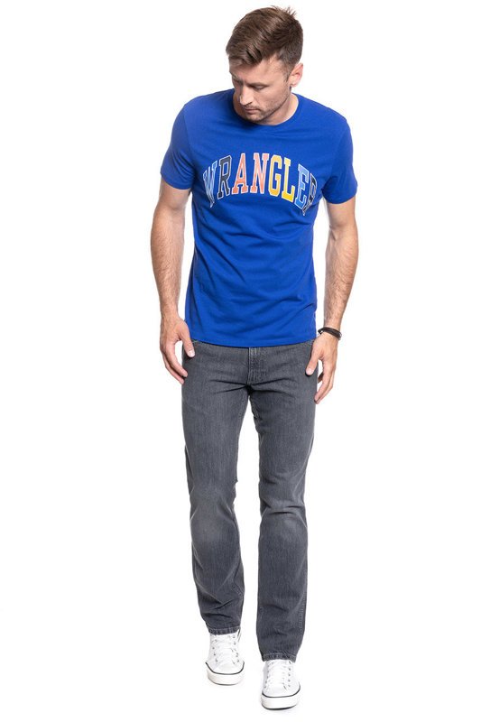 WRANGLER SS RAINBOW TEE COBALT BLUE W7C7D3B09