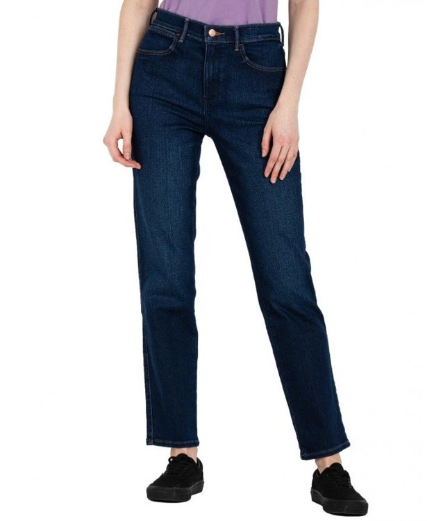 WRANGLER STRAIGHT DAMSKIE SPODNIE JEANSOWE DREAM BLUE W26R47389