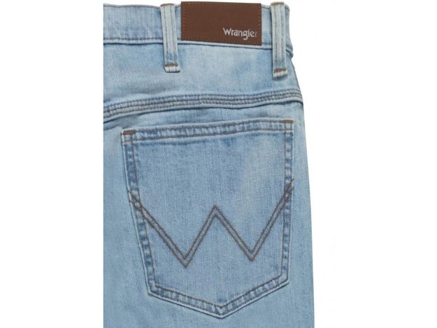 WRANGLER STRAIGHT MĘSKIE SPODNIE JEANSOWE JEANSY BLEACH W10TM6X9E