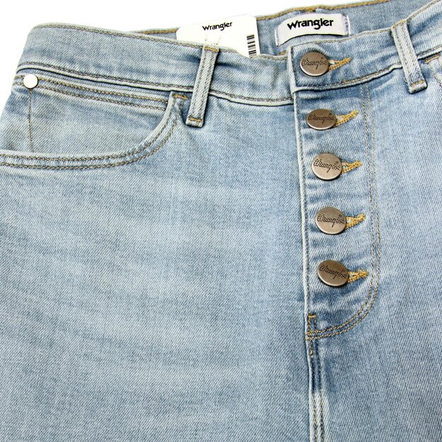 WRANGLER SUPER HIGH SKINNY DAMSKIE SPODNIE JEANSOWE JEANSY DŻINS TUBBLES BLUES W27WQB17K