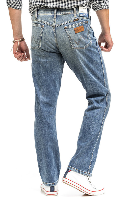 WRANGLER TEXAS MĘSKIE SPODNIE JEANSOWE AUTH INDIG W1215915Q