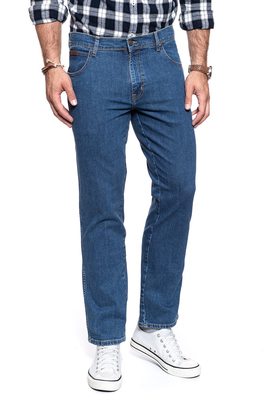 WRANGLER TEXAS MĘSKIE SPODNIE JEANSOWE BEST ROCKS W121HR36