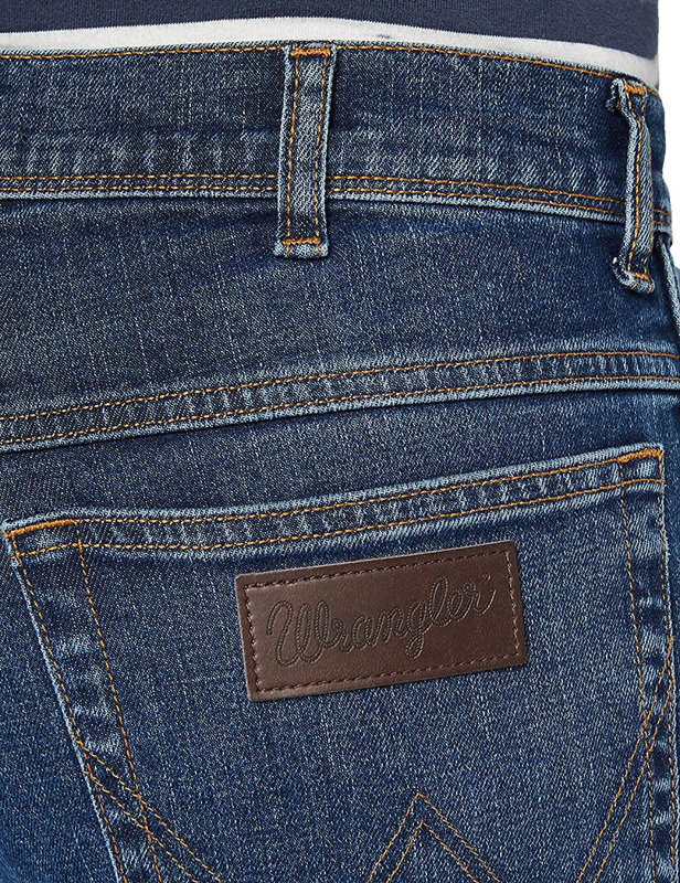 WRANGLER TEXAS MĘSKIE SPODNIE JEANSOWE BLUE BANG W121HN46C