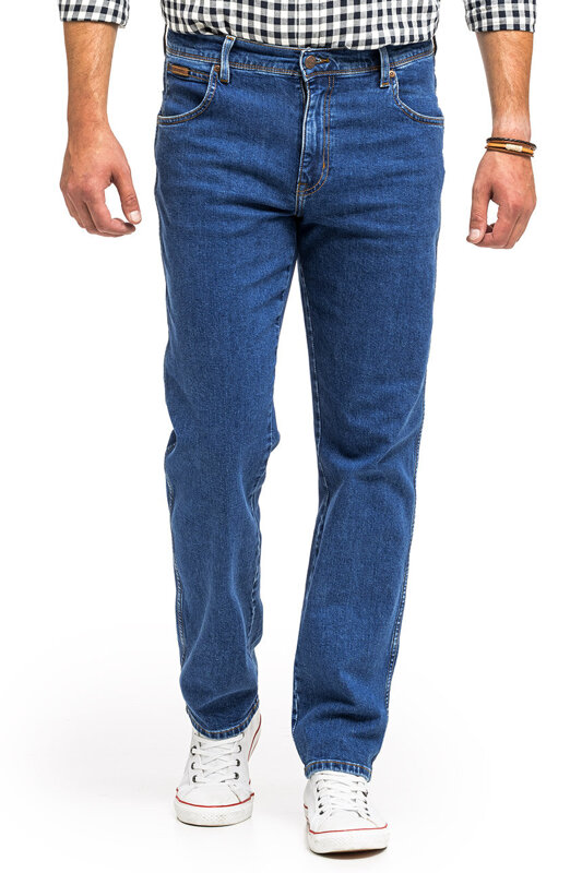 WRANGLER TEXAS MĘSKIE SPODNIE JEANSOWE ORIGINAL STONES W121HR66H