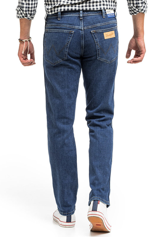 WRANGLER TEXAS MĘSKIE SPODNIE JEANSOWE THE MOMENT AUTHENTIC STRAIGHT W121OCR25