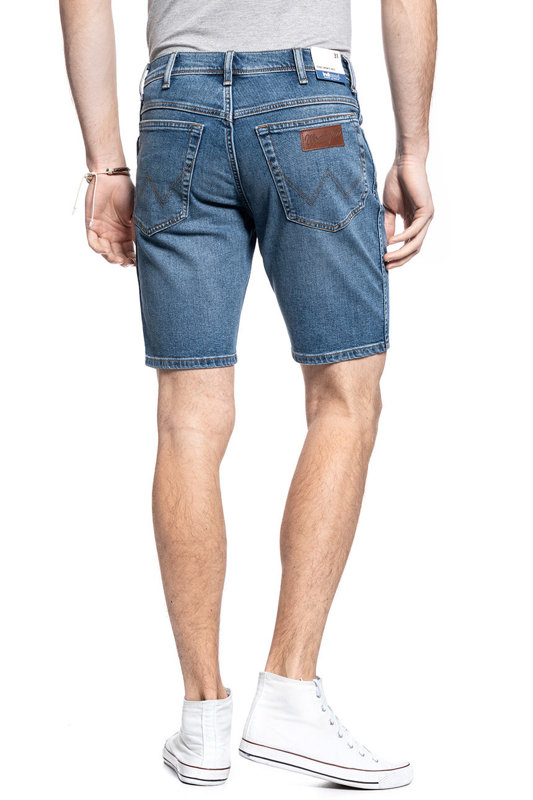 WRANGLER TEXAS SHORT MĘSKIE SZORTY KRÓTKIE SPODENKI THE ACE W11CU542Q