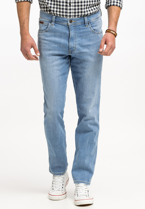 WRANGLER TEXAS SLIM MĘSKIE SPODNIE JEANSOWE JEANSY DŻINSY DREAM ON W12SQO859