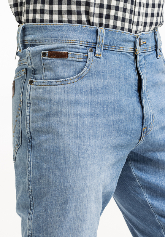 WRANGLER TEXAS SLIM MĘSKIE SPODNIE JEANSOWE JEANSY DŻINSY DREAM ON W12SQO859