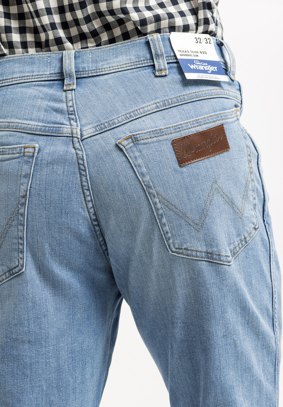 WRANGLER TEXAS SLIM MĘSKIE SPODNIE JEANSOWE JEANSY DŻINSY DREAM ON W12SQO859