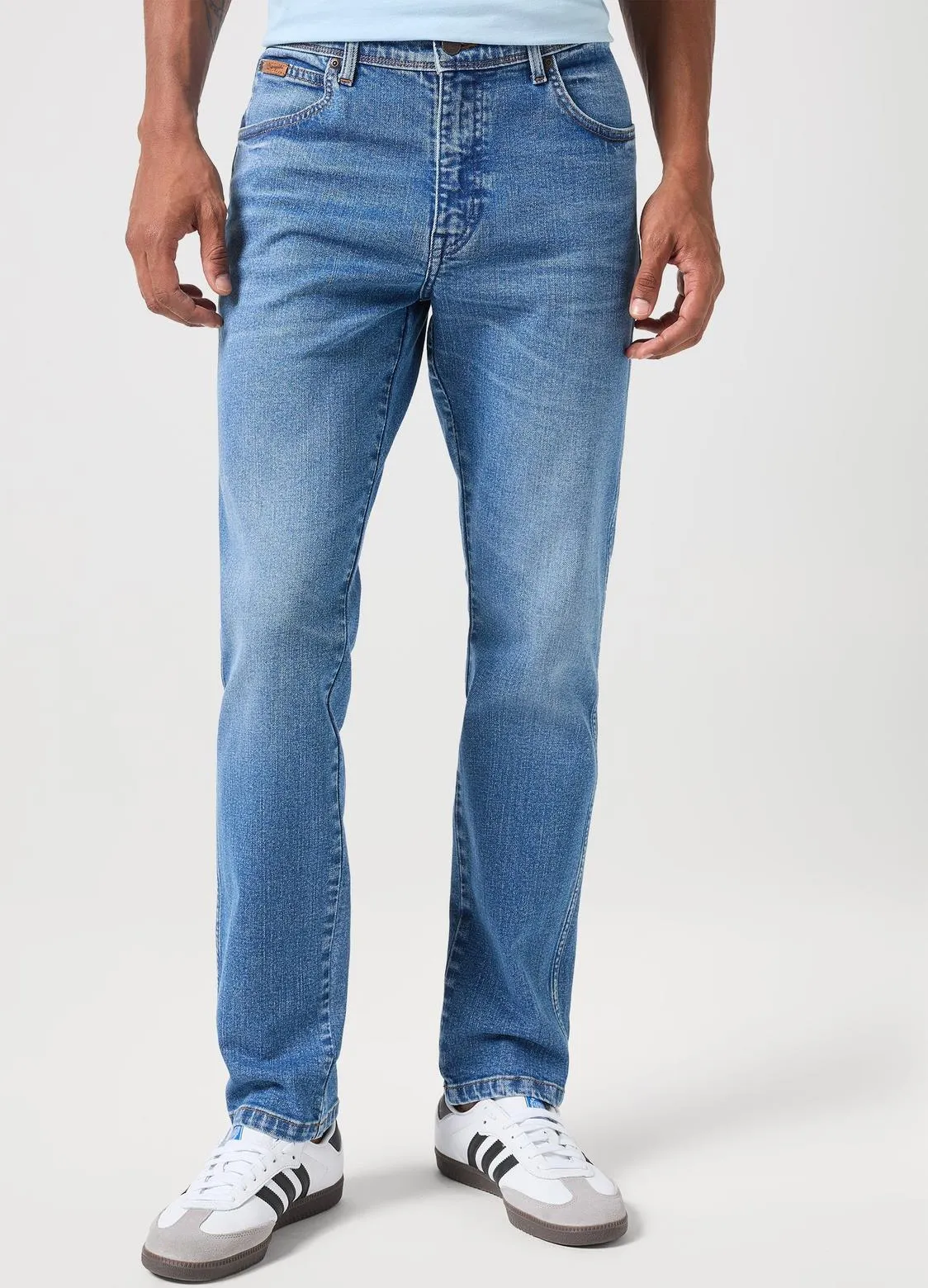 WRANGLER TEXAS SLIM MĘSKIE SPODNIE JEANSOWE JEANSY DŻINSY GUARDIAN 112350866