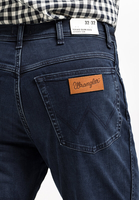 WRANGLER TEXAS SLIM MĘSKIE SPODNIE JEANSOWE JEANSY DŻINSY WILD HORSE W112361299