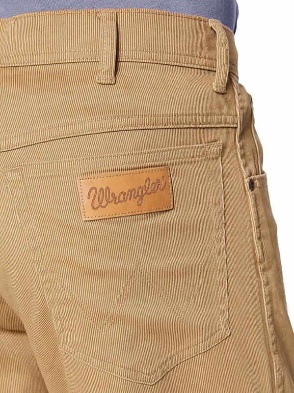 WRANGLER TEXAS SPODNIE MĘSKIE SAND W121XA58N