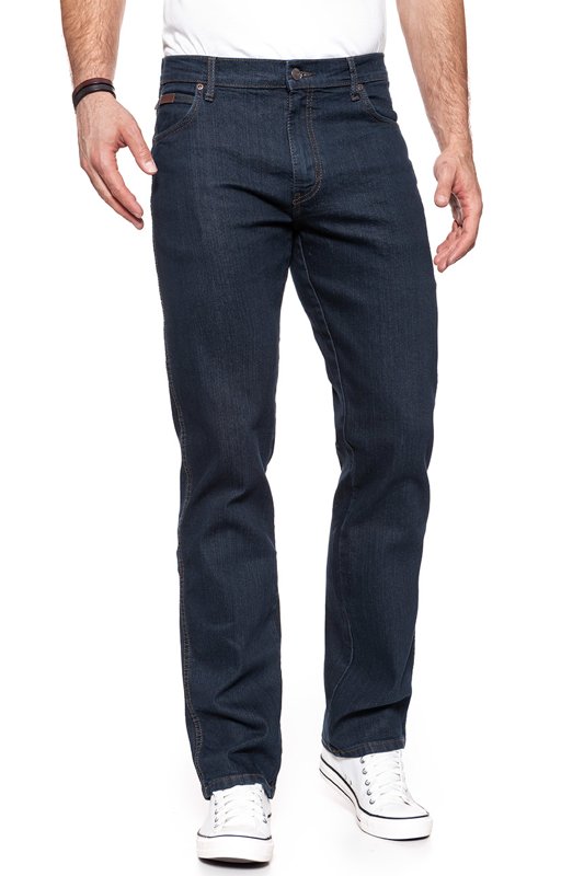 WRANGLER TEXAS STRETCH BLUE BLACK W12175001 SAMPLE