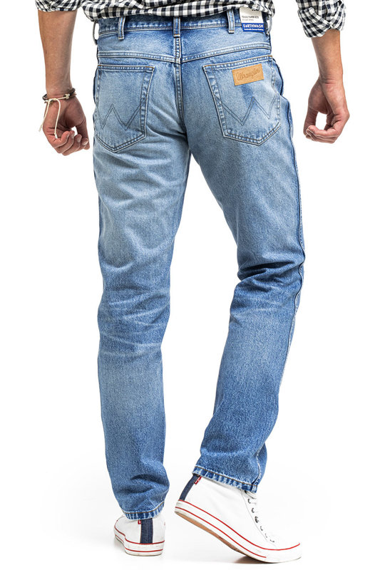 WRANGLER TEXAS TAPER MĘSKIE SPODNIE JEANSOWE OKIE W12T7328O