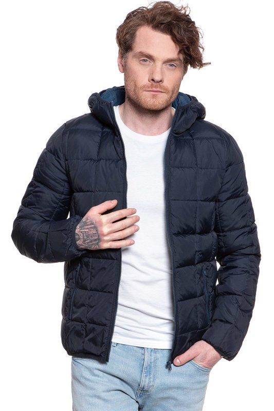 WRANGLER THE PUFFER DARK NAVY W4C6WRXAE