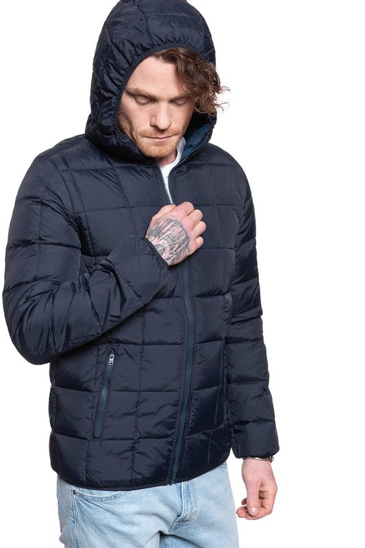 WRANGLER THE PUFFER DARK NAVY W4C6WRXAE