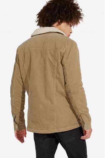 WRANGLER WRANGE COAT MĘSKA KURTKA PRZEJŚCIOWA BISCUIT W463UB012