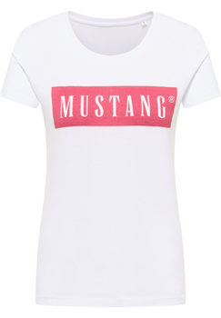 2PAK MUSTANG ALEX C / ALINA C MĘSKI/DAMSKI T-SHIRT KOSZULKA LOGO NADRUK GENERAL WHITE 1013220 2045