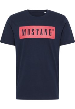 2PAK MUSTANG STYLE ALEX C / ALINA C LOGO TEE MĘSKI/DAMSKI T-SHIRT KOSZULKA NADRUK LOGO BLUE NIGHTS 1013223 4085