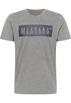 3PAK MUSTANG STYLE ALEX C LOGO TEE MĘSKI T-SHIRT KOSZULKI NADRUK CZARNY BIAŁY SZARY 1013223