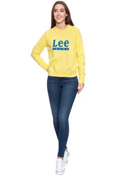 BLUZA LEE DAMSKA GRAPHIC SWS YELLOW SIGN L52AJALN