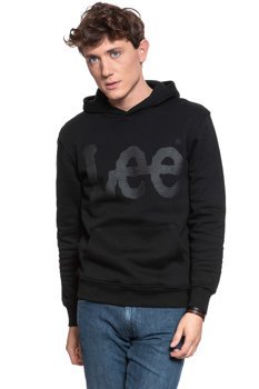 BLUZA LEE HIGH SCREEN HOODY BLACK L82CTJ01