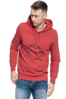 BLUZA MUSTANG MĘSKA Printed Hoodie GARNET 1006368 7146