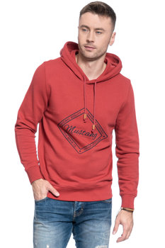 BLUZA MUSTANG MĘSKA Printed Hoodie GARNET 1006368 7146