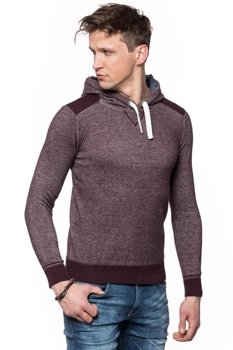 BLUZA TOM TAILOR PLATED HOODY 3019805.00.10 COL. 5474