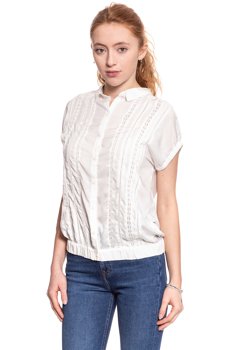 DAMSKA KOSZULA WRANGLER ROMANTIC TOP OFFWHITE W504LME02