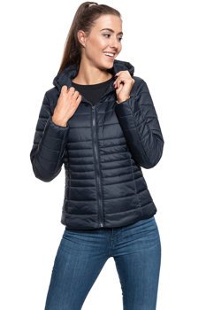 DAMSKA KURTKA PRZEJŚCIOWA WRANGLER PUFFER JACKET NAVY W4Z0XW114