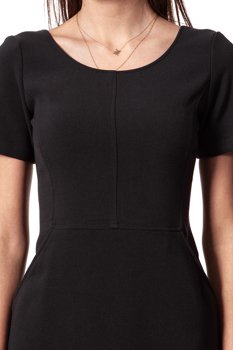 DAMSKA SUKIENKA TOM TAILOR MODERN UNI DRESS BLACK